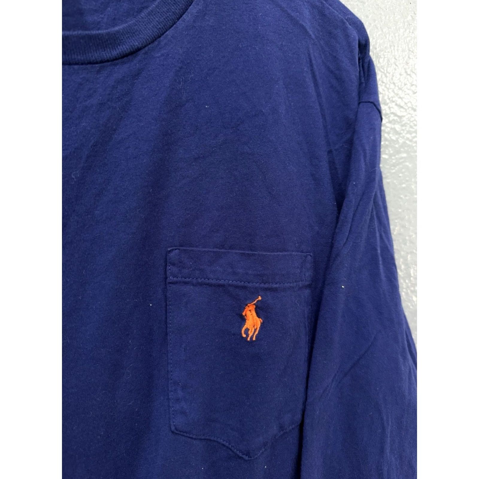 Ralph Lauren VINTAGE 90’s Polo Ralph Lauren Blue Long Sleeve Shirt XL Mens Size US XL / EU 56 / 4 - 4 Thumbnail