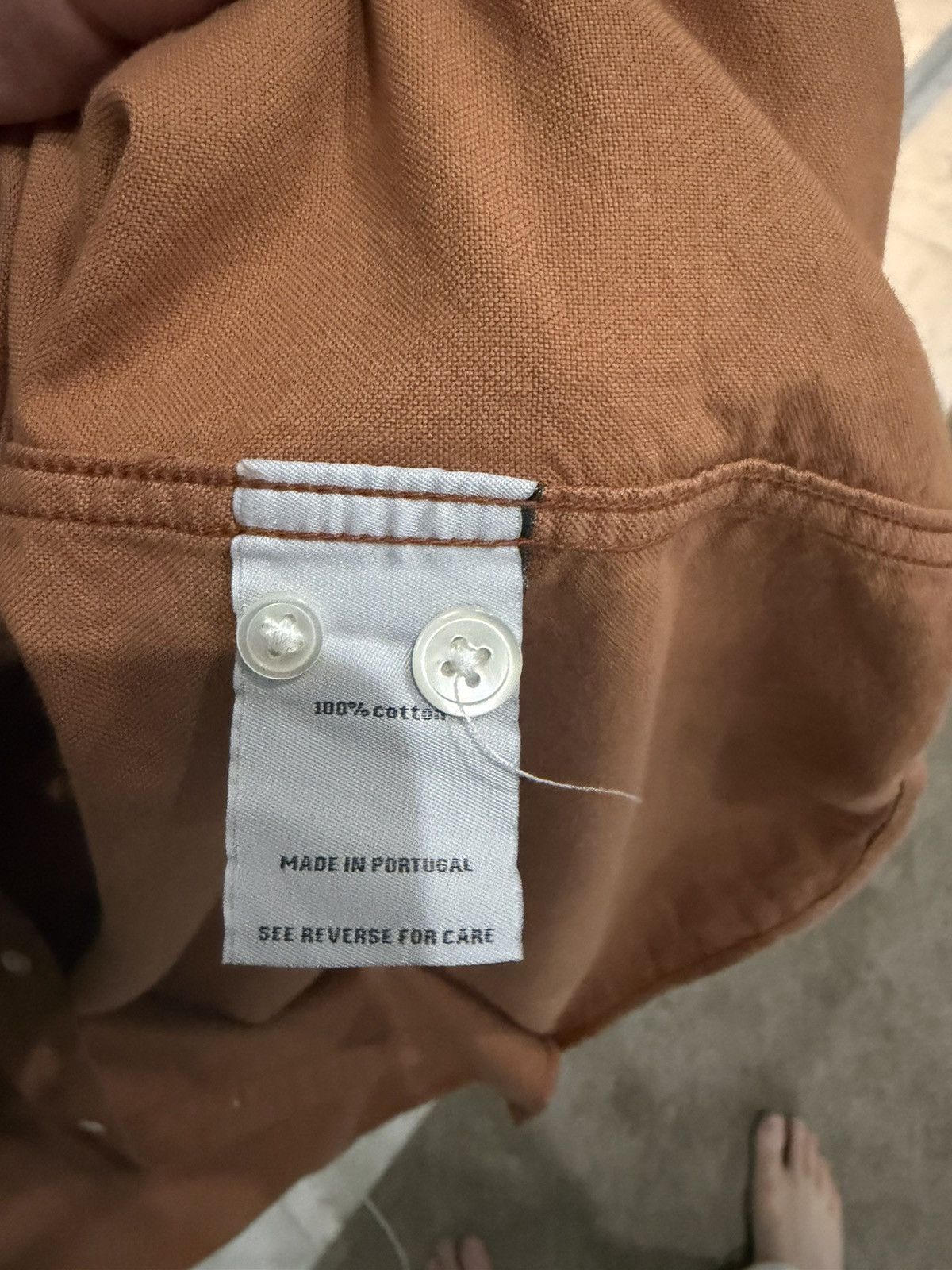 Portuguese Flannel Portuguese Flannel - Belavista XL Copper Discontinued Color Size US XL / EU 56 / 4 - 4 Thumbnail
