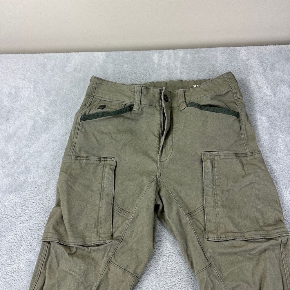 G-Star G-Star RAW Green Zip PKT 3D Skinny Cargo Pants Men’s Size 3 Size US 31 - 9 Thumbnail