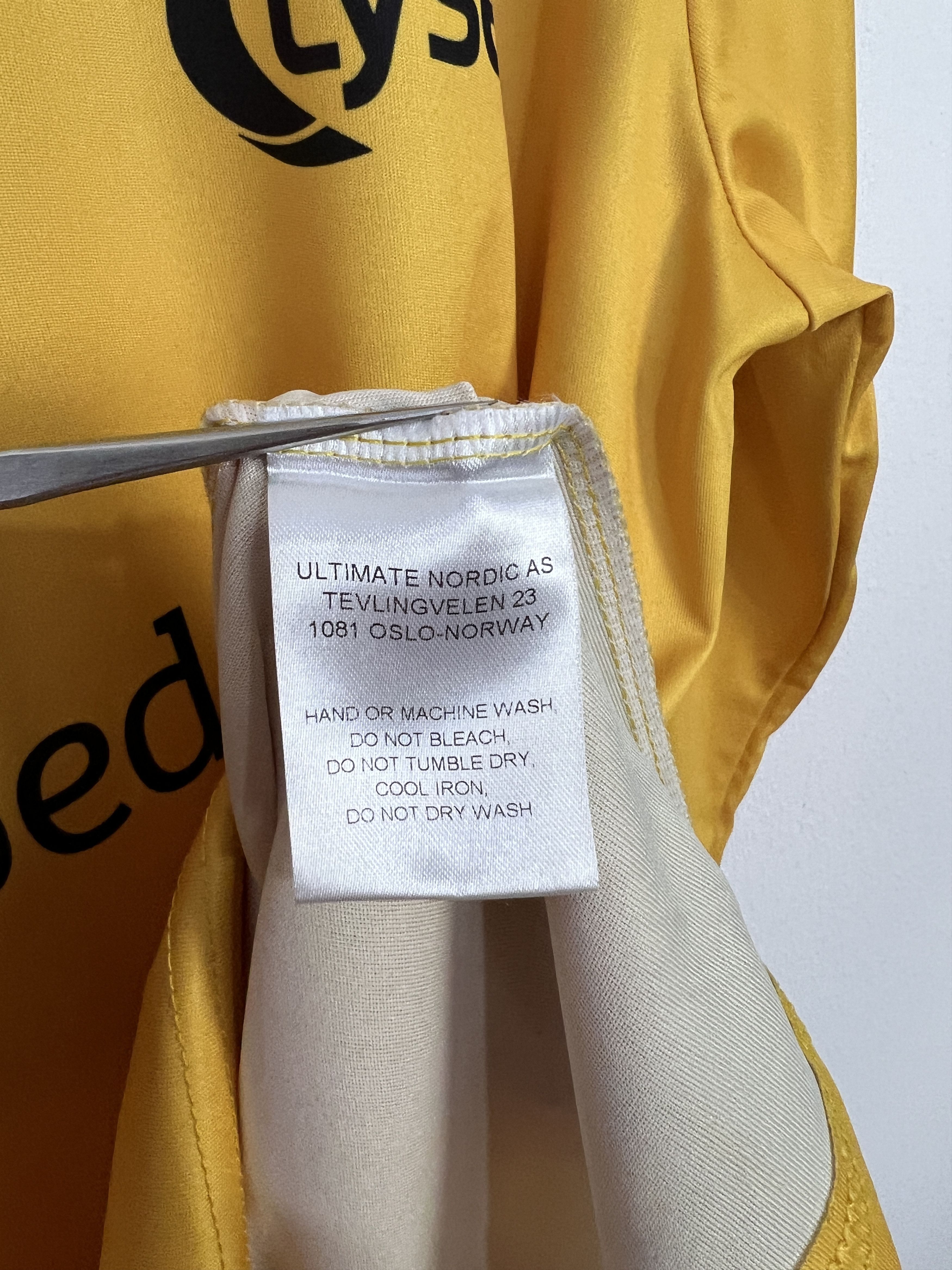 Diadora Viking Stavanger Football Goalkeeper Player Issue Shirt Size US XL / EU 56 / 4 - 11 Thumbnail