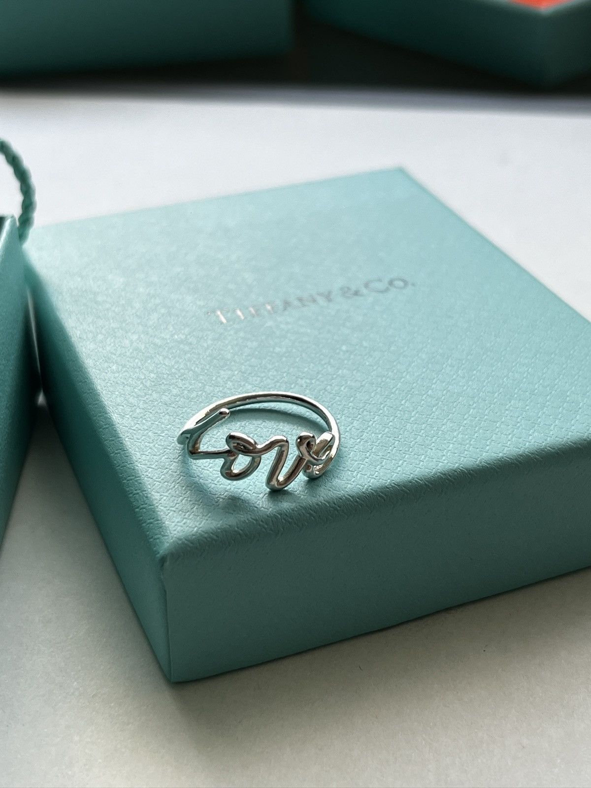 Tiffany & Co. Paloma Picasso Graffiti Love Ring Size ONE SIZE - 1 Thumbnail