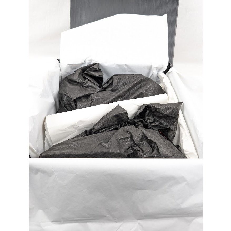Prada o1rshd1 Cloudbust Thunder Rubber Knit Sneakers in Nero Size US 12 / EU 45 - 18 Thumbnail