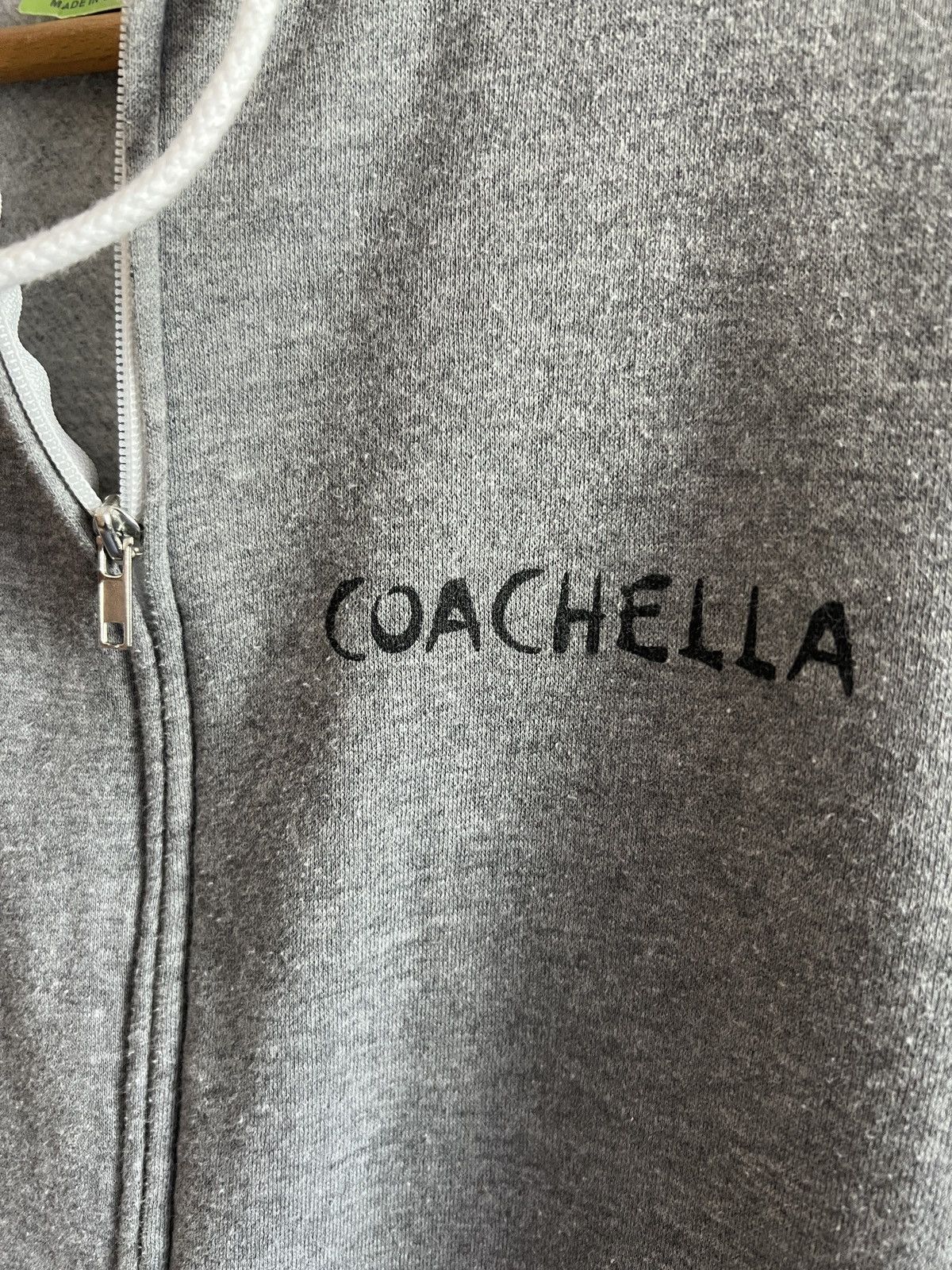 Coachella Coachella 2014 Grey Zip Up Hoodie Size US S / EU 44-46 / 1 - 4 Thumbnail