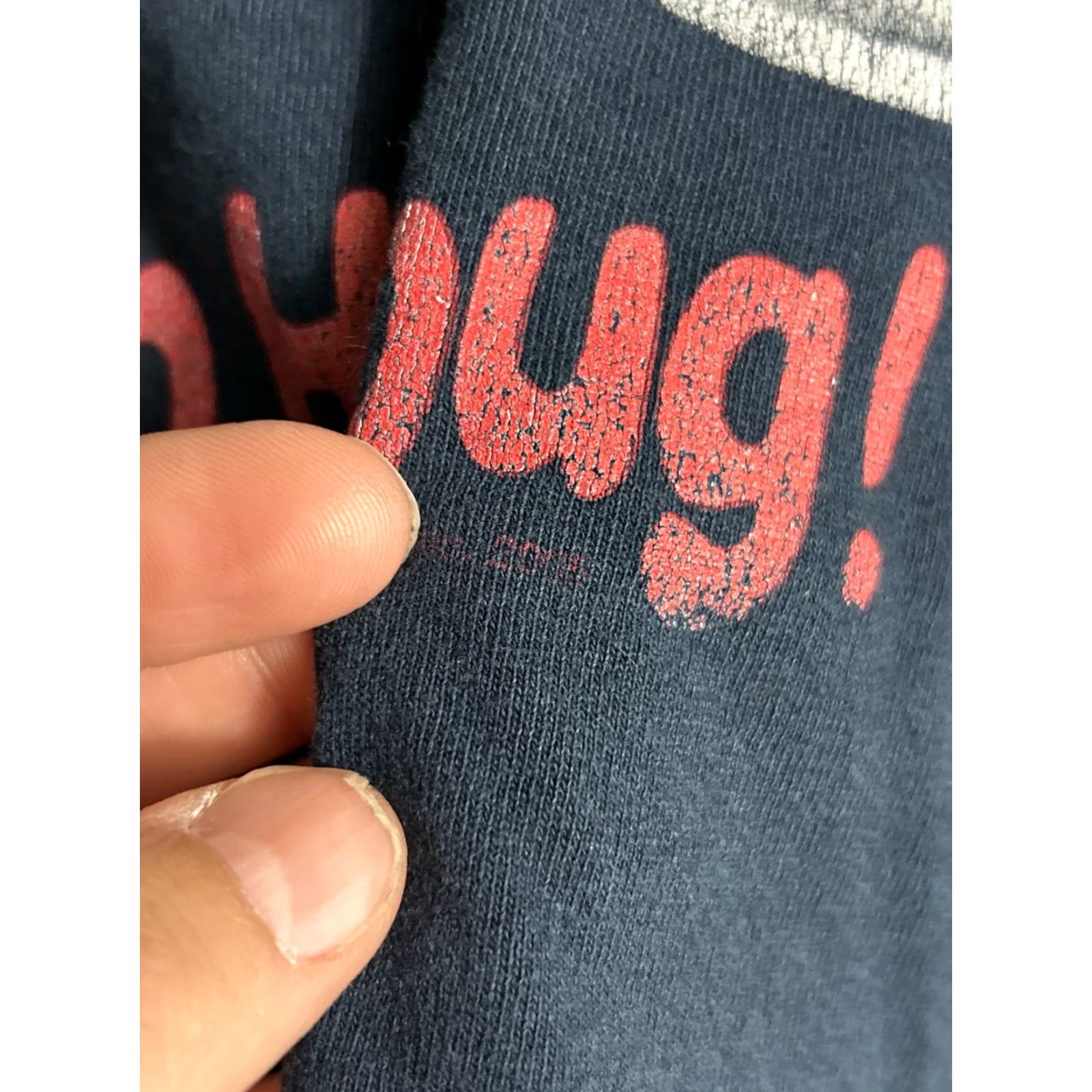 Vintage M&M's Bah Humbug T Shirt XL Navy Christmas Men Short Sleeve Crew Neck Graphic Print Vintage No Size US XL / EU 56 / 4 - 5 Thumbnail