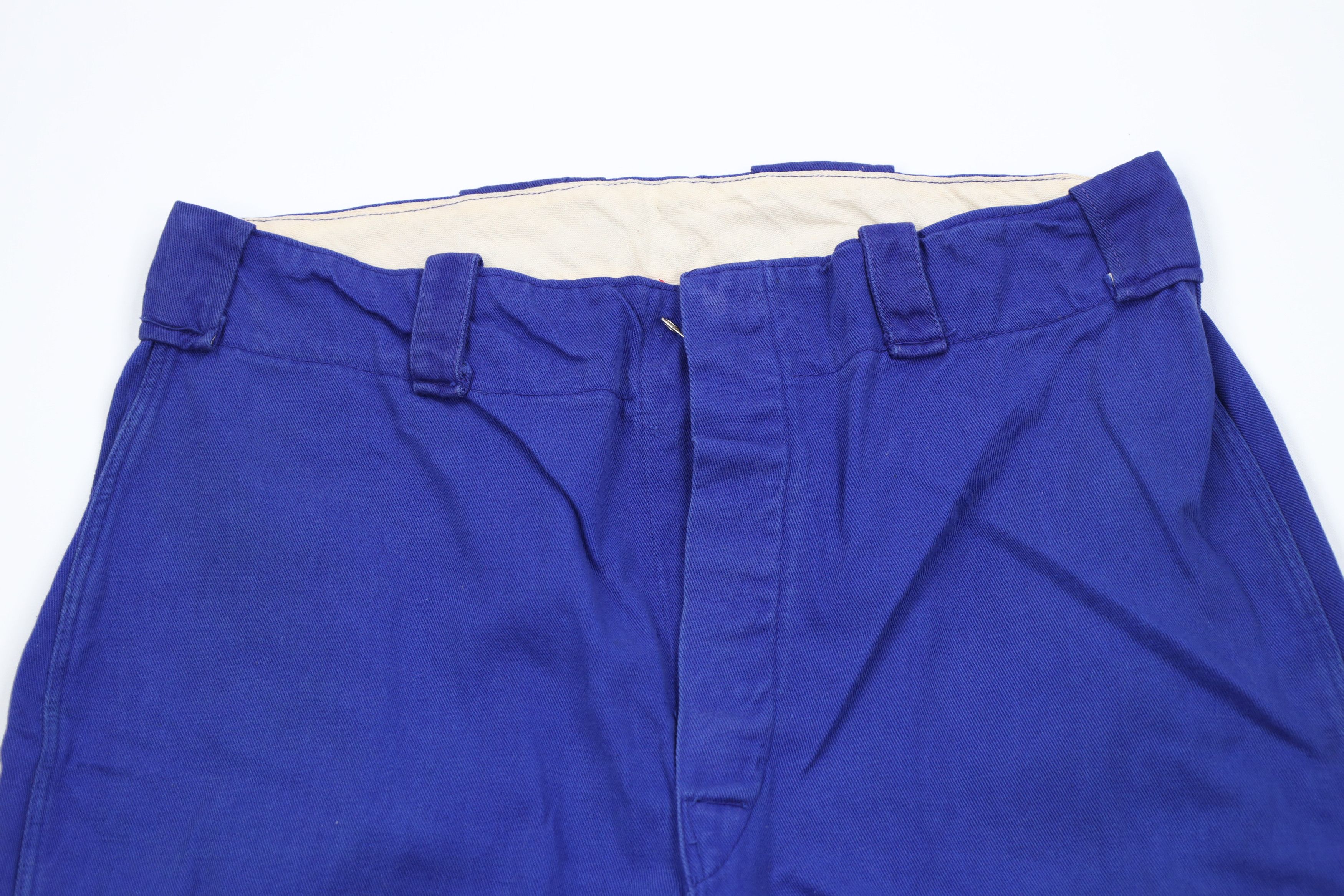 Vintage Vintage 40s 50s Button Fly Baseball Uniform Pants Blue USA Size US 34 / EU 50 - 2 Thumbnail