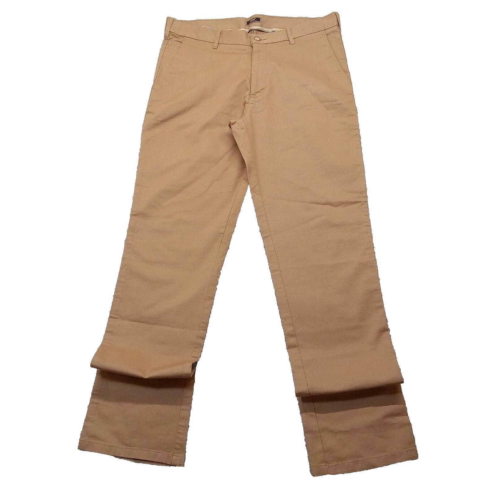 Otto Otto Pants 36 X 34 Men Casual Trouser Smart Fit Brown Denim Size US 36 / EU 52 - 1 Thumbnail