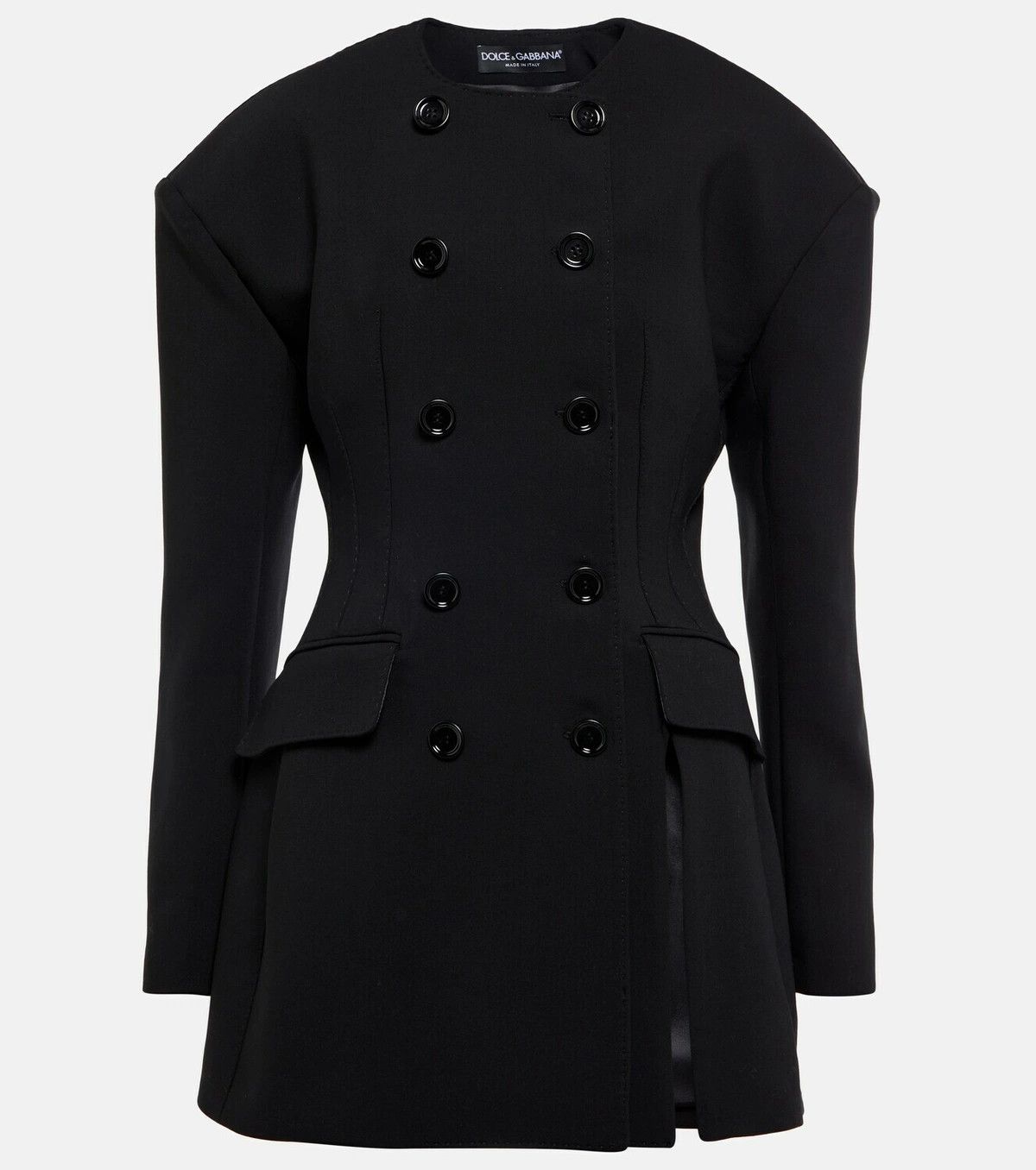 Dolce & Gabbana o1y0825 Blazer in Black Size L / US 10 / IT 46 - 1 Thumbnail