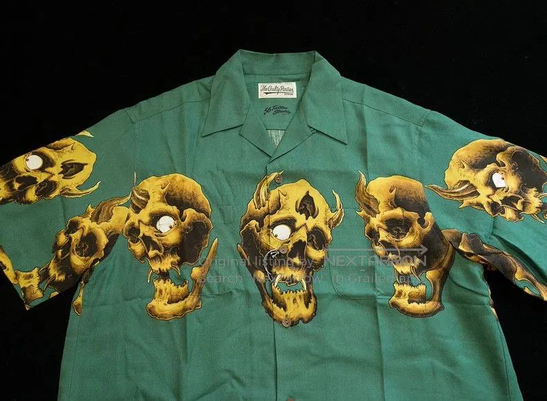 Wacko Maria WACKO MARIA X 56 TATTOO HAWAIIAN SHIRT Size US L / EU 52-54 / 3 - 2 Thumbnail