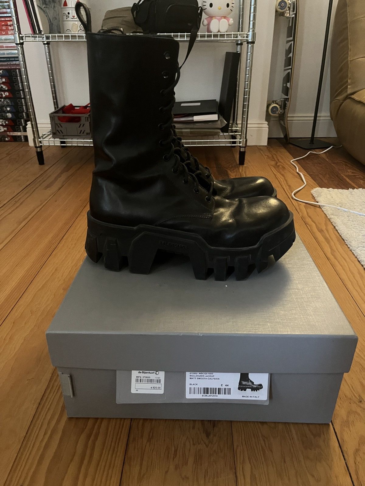Balenciaga Balenciaga sketch bulldozer boots 41 | Grailed