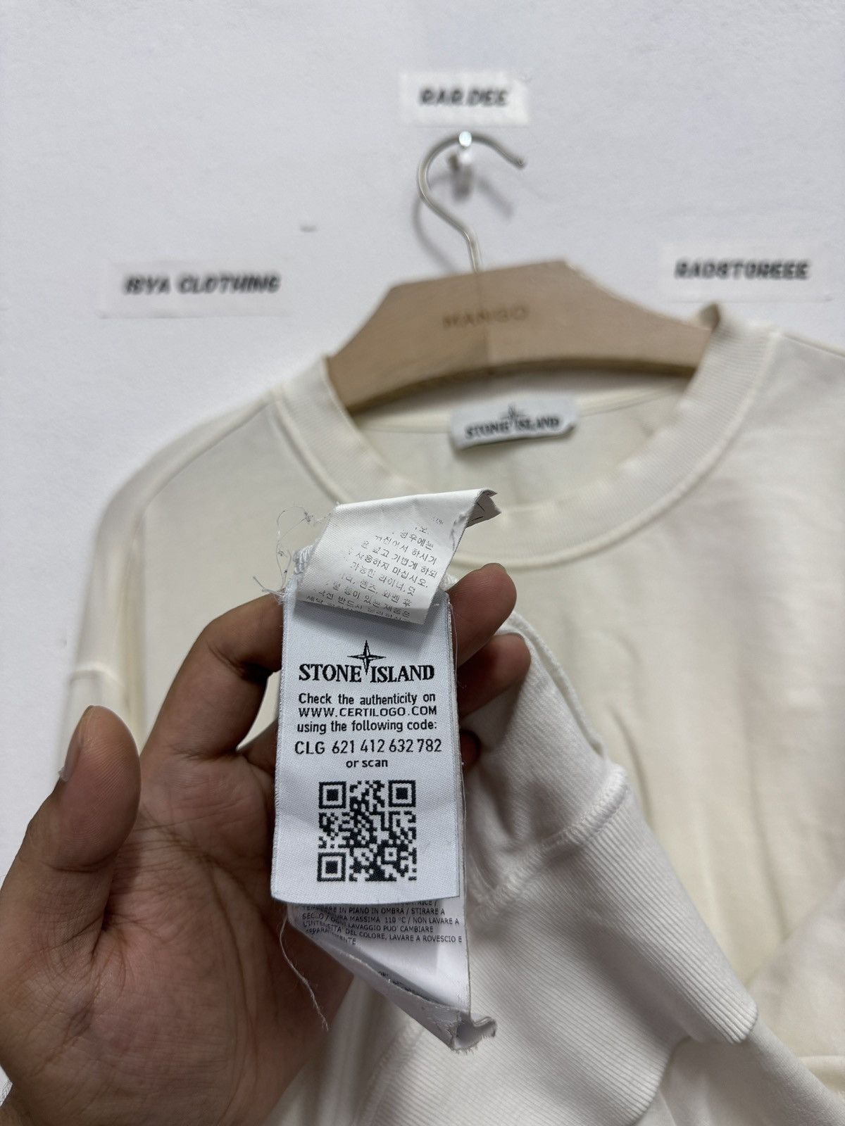 Stone Island Stone Island Airism Sweatshirt (Missing Patches) Size US XL / EU 56 / 4 - 5 Thumbnail