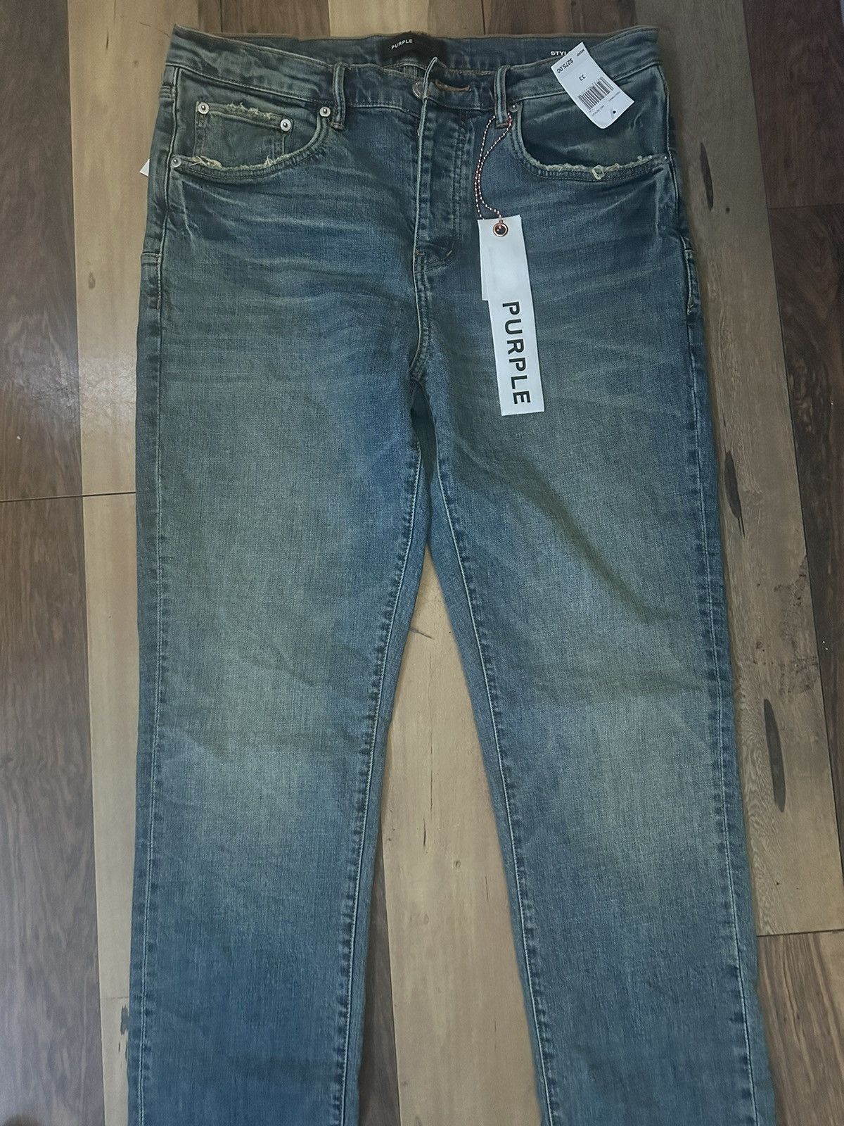 image of Purple Jeans P005 One Year Denim in Blue, Men's (Size 33)