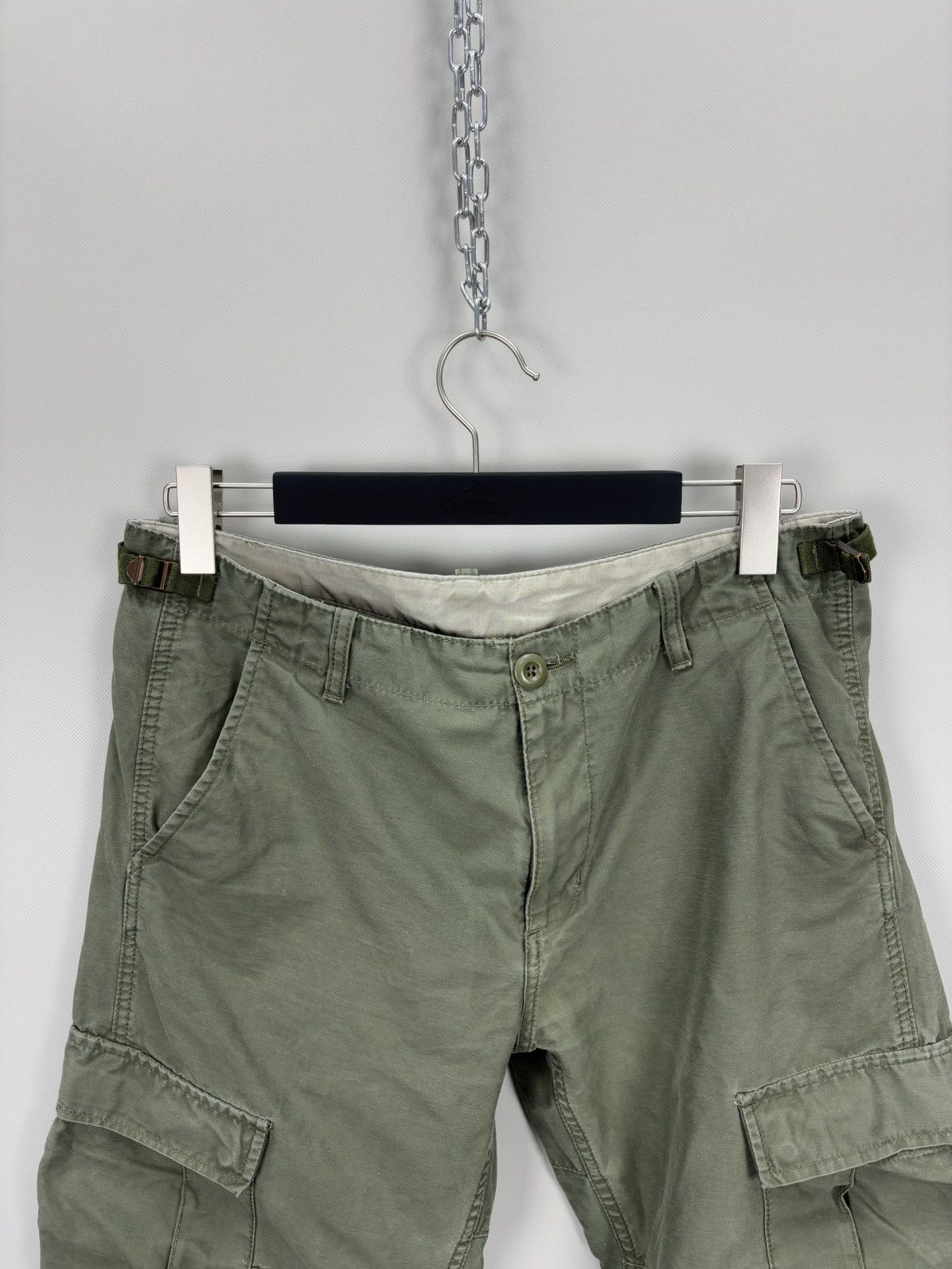 Carhartt Mens cargo pants Carhartt Size 32x32 Color Khaki Size US 32 / EU 48 - 4 Thumbnail
