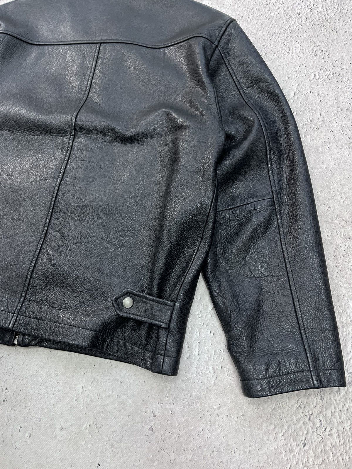 Vintage × West Coast Choppers SALE💣💣 Vintage Genuine Real Leather Jacket High Quality Rock Size US M / EU 48-50 / 2 - 14 Thumbnail