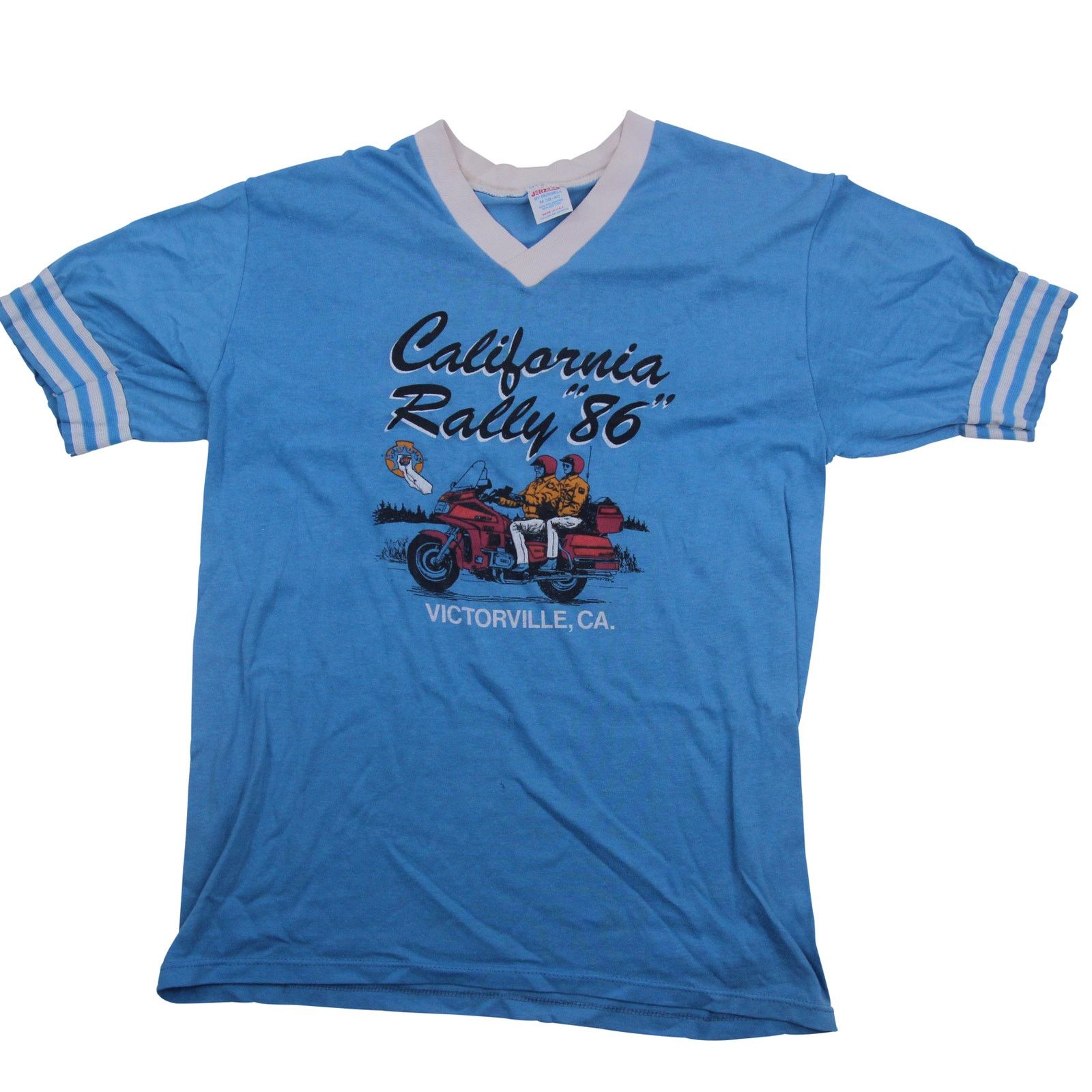 Vintage Vintage 1986 California Rally Graphic T Shirts Size US M / EU 48-50 / 2 - 1 Thumbnail