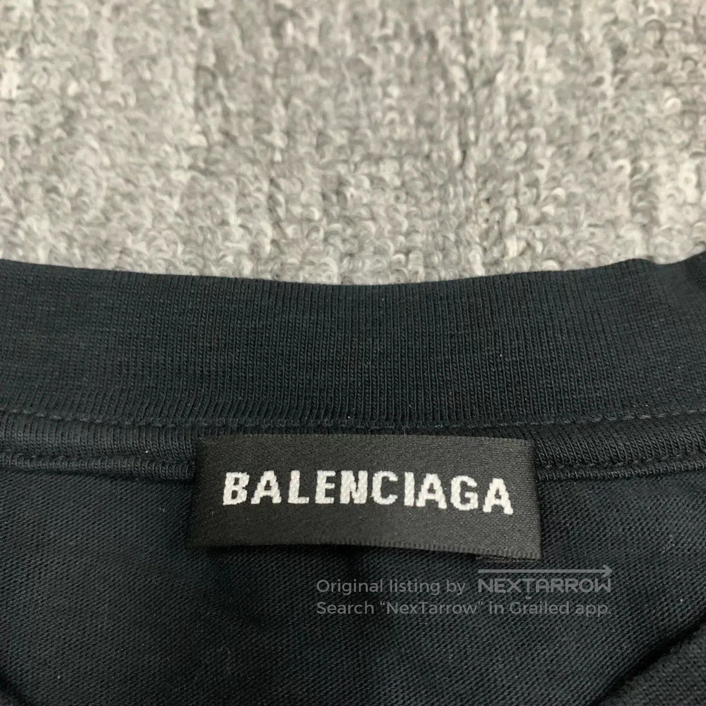 Balenciaga Balenciaga Black Short Sleeve T-Shirt. Size US S / EU 44-46 / 1 - 4 Thumbnail