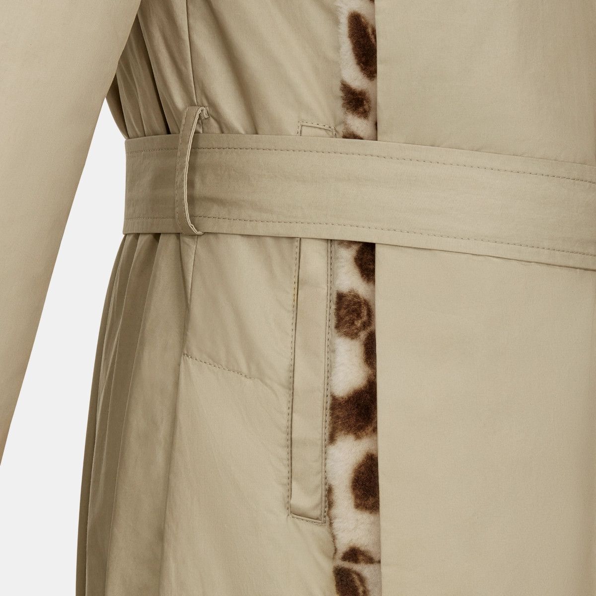 Dior o1w1db11024 Convertible Coat in Beige Size US XS / EU 42 / 0 - 5 Thumbnail