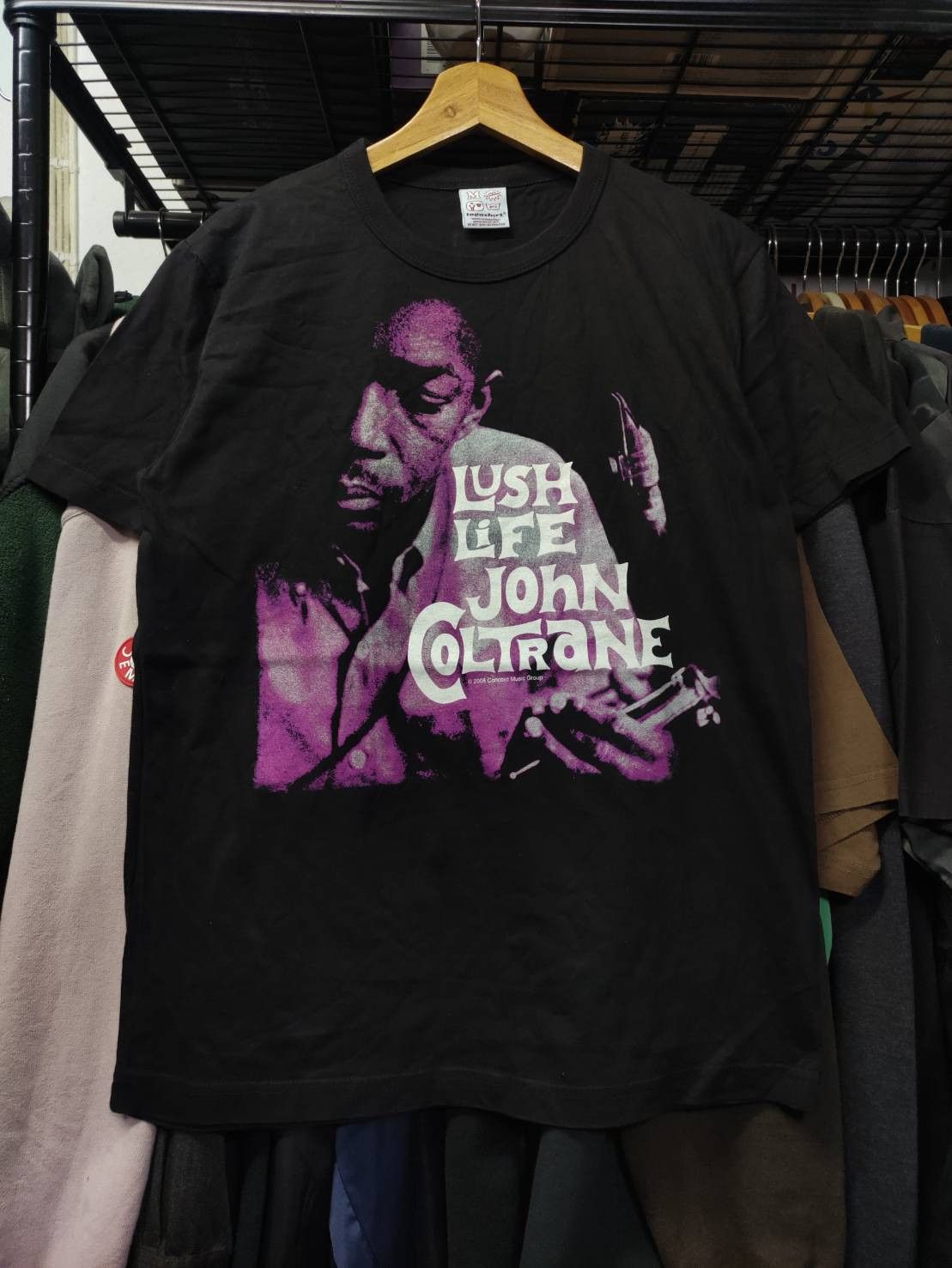 Band Tees Vtg 00's John Coltrane " Lush Life " Album Promo T-Shirt Size US M / EU 48-50 / 2 - 3 Thumbnail