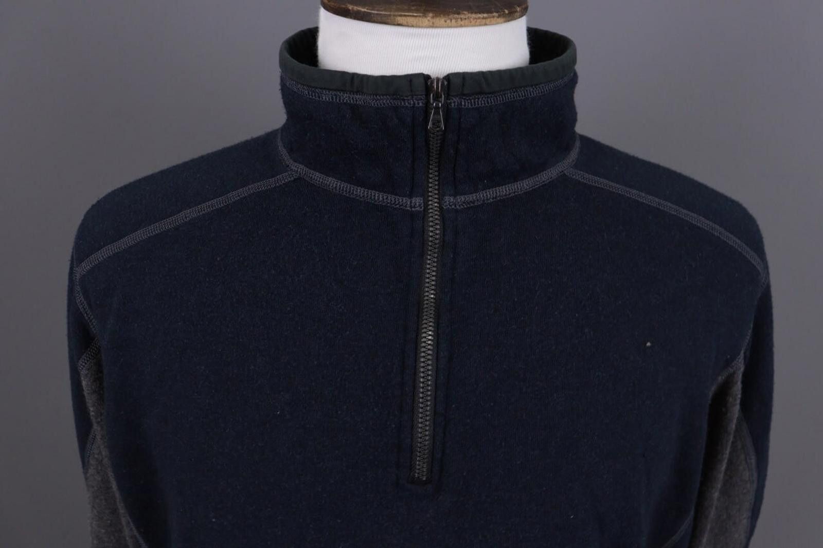 Kuhl Kuhl Vintage Blue 1/4 Zip Collorblock Fleece Jacket Size XL Size US XL / EU 56 / 4 - 5 Thumbnail