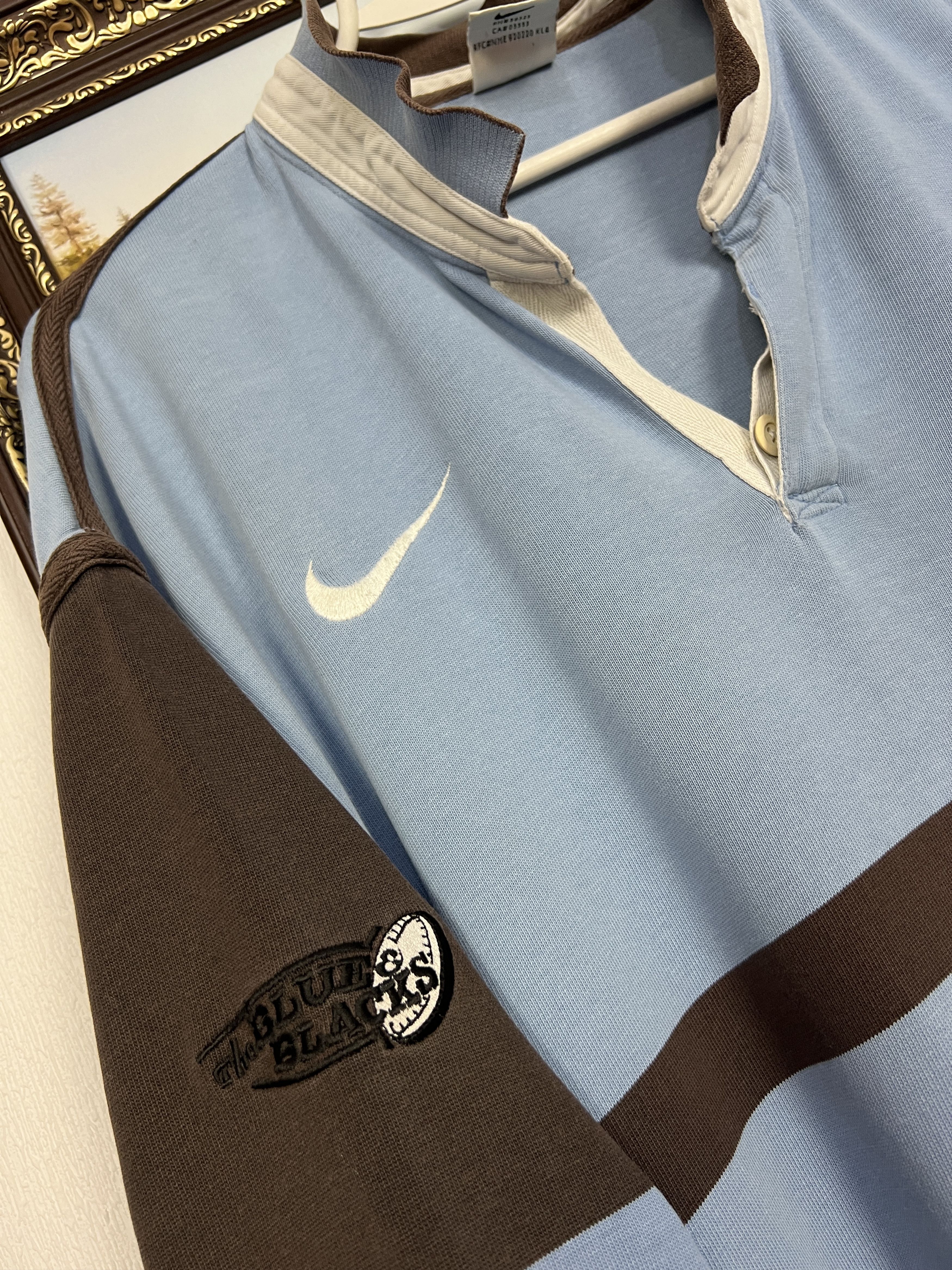 Nike Vintage 90's Cardiff Rugby Union Long Sleeve Jersey Trikot Size US XXL / EU 58 / 5 - 4 Thumbnail