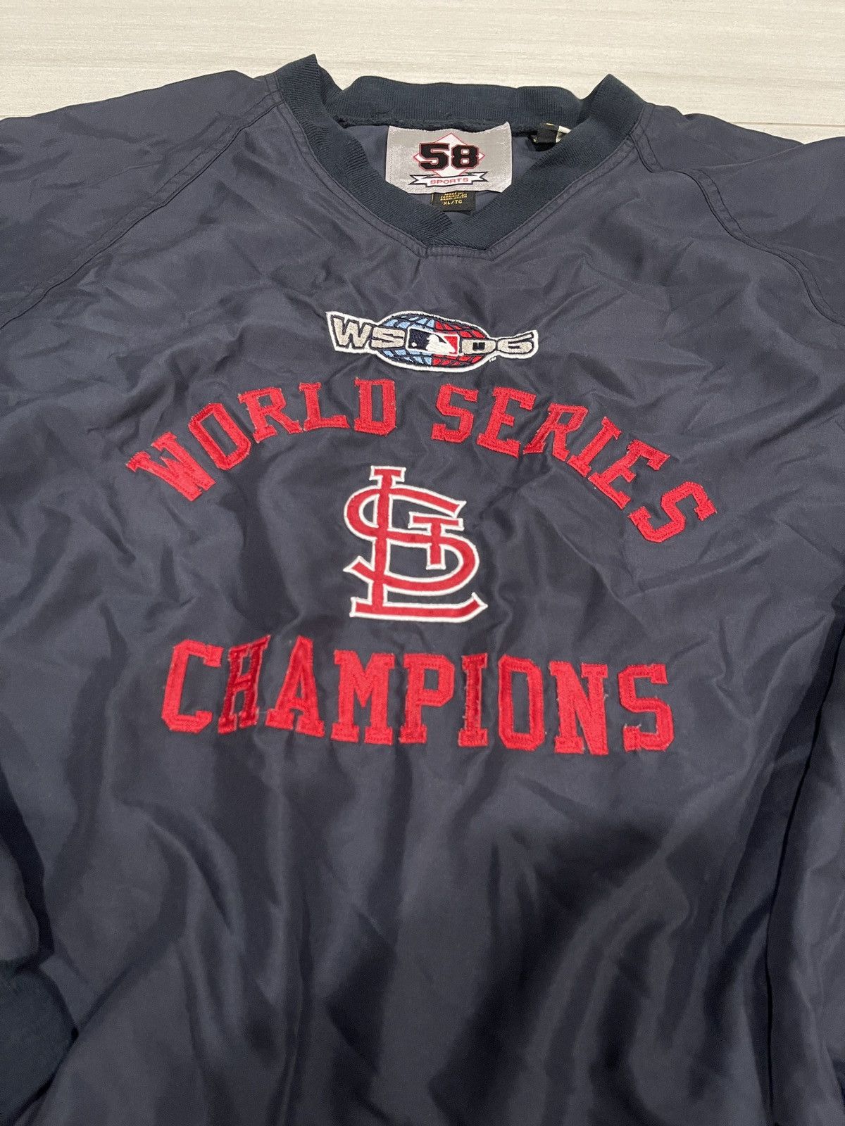 North End XL St Louis Cardinals 2006 World Series Champions Windbreak Size US XL / EU 56 / 4 - 2 Thumbnail