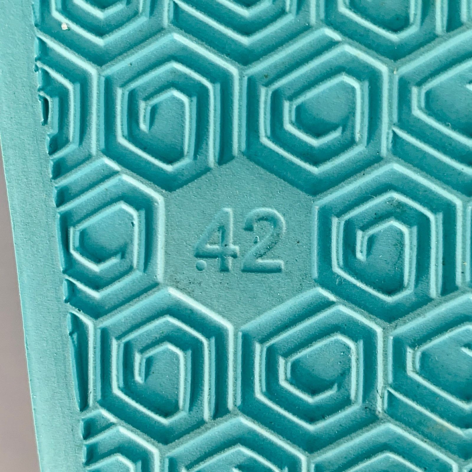 JW Anderson 9 Blue Green Anchor Logo Acetate Pool Slide Sandals Size US 9 / EU 42 - 8 Thumbnail