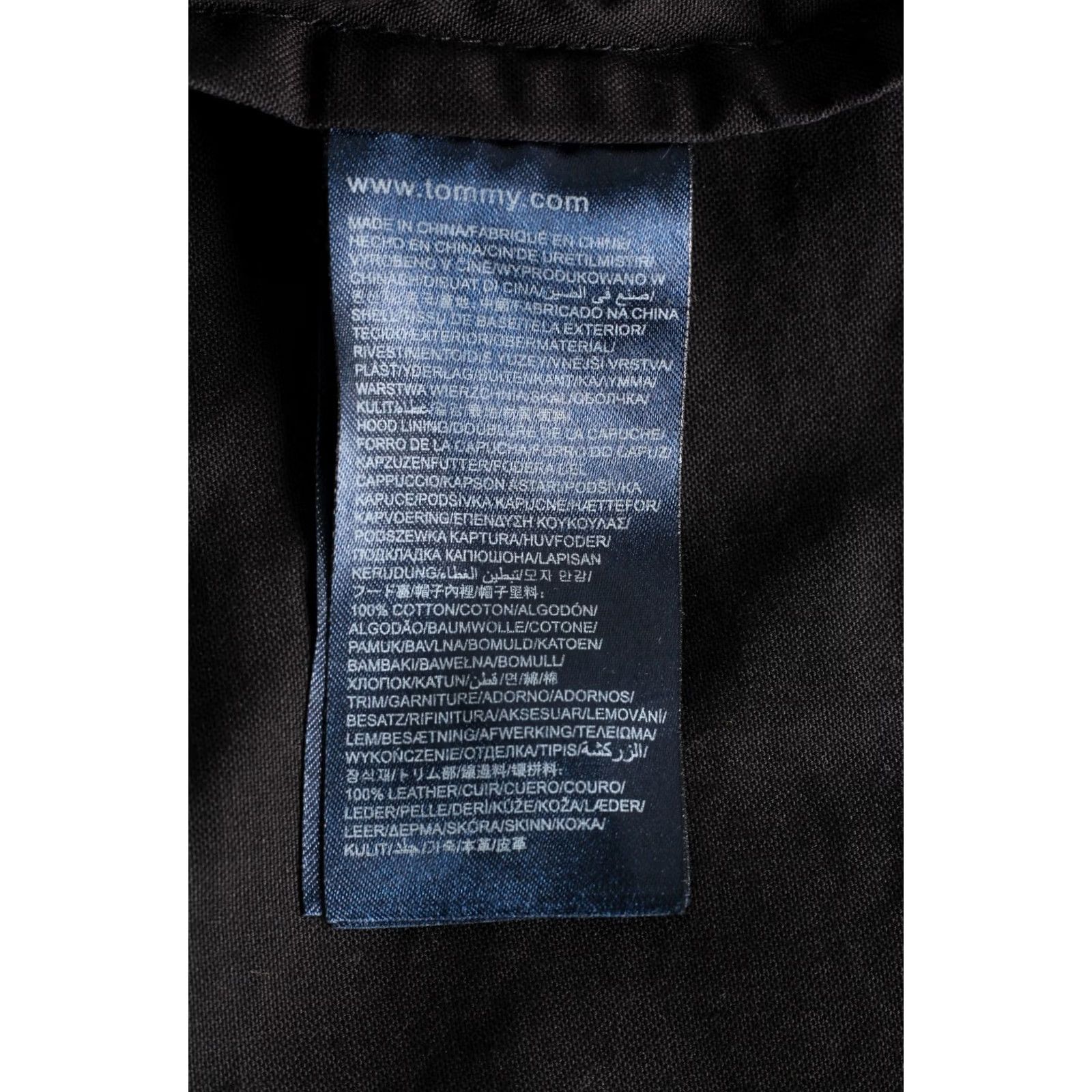 Tommy Hilfiger TOMMY HILFIGER Denim Jacket Men XL MJ5819 Jacket Mens XL Black Denim Jacket Size US XL / EU 56 / 4 - 7 Thumbnail