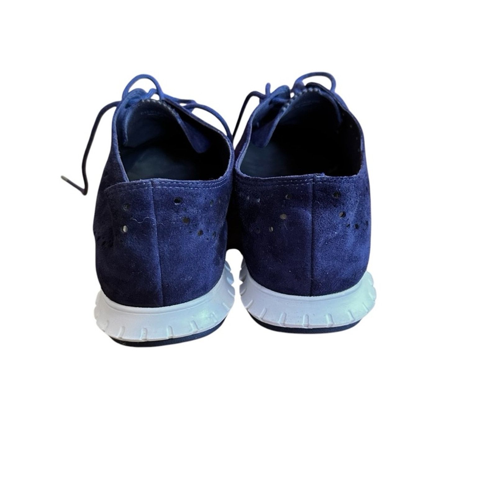 Cole Haan Cole Haan Zerogrand Wingtip Suede Oxford Sneakers Size US 10 / IT 40 - 4 Thumbnail