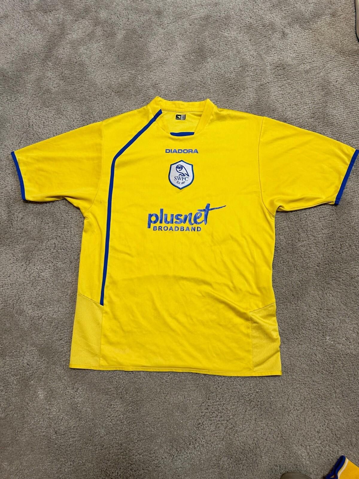 Puma Lot Jersey Sheffield Wednesday Vintage Football Shirt Jersey Size US XXS / EU 40 - 6 Thumbnail