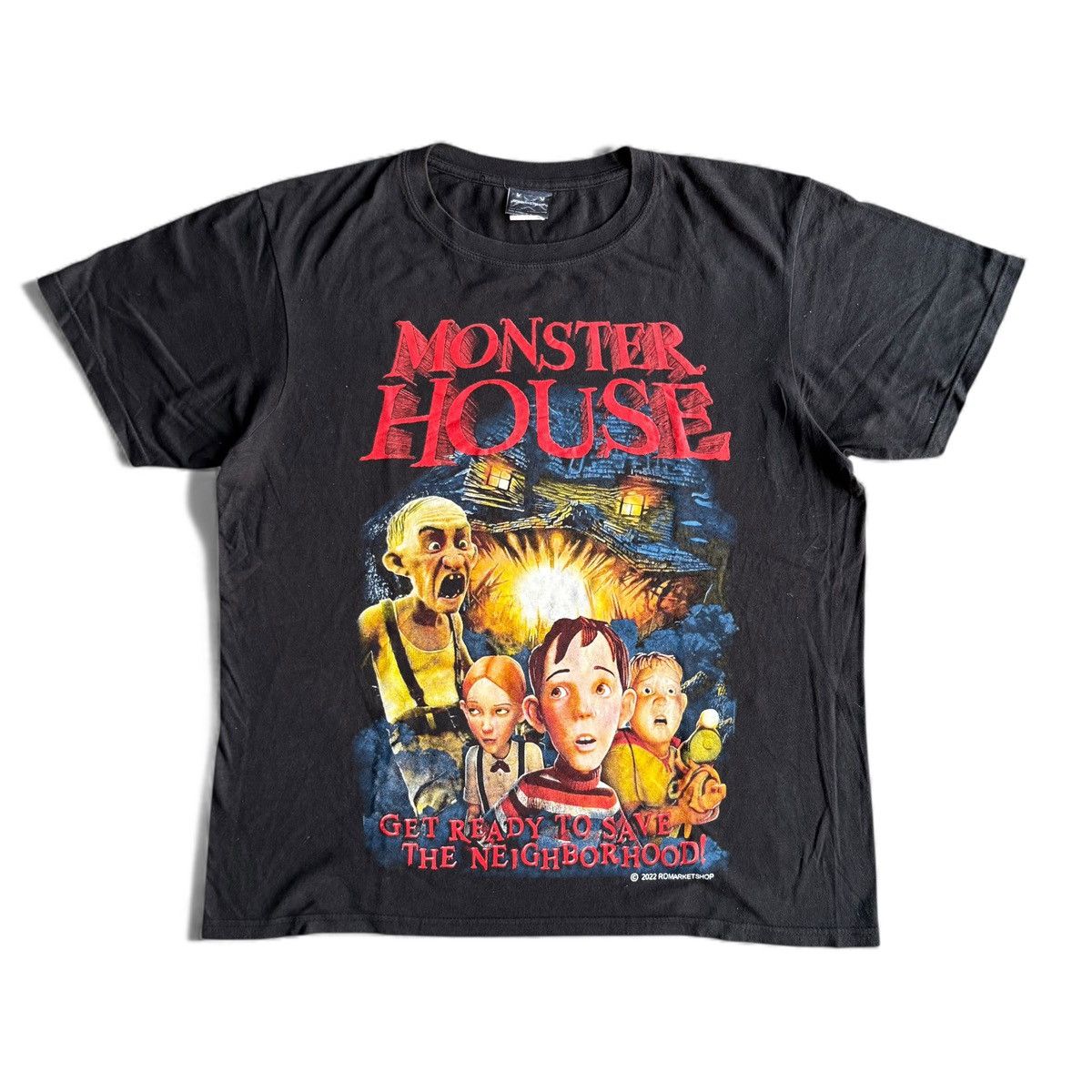 Sony Movie Tee Monster House Big Print Size US L / EU 52-54 / 3 - 1 Thumbnail