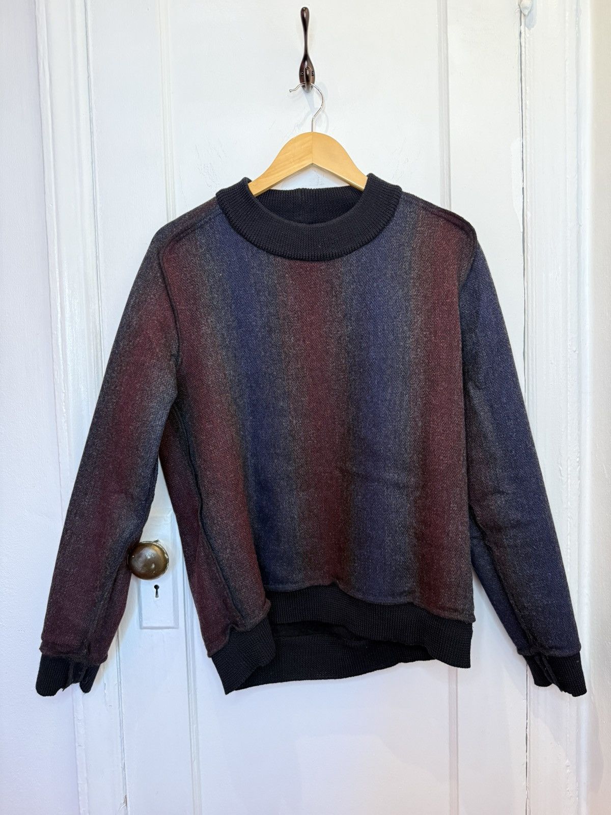Stephan Schneider Rainbow / Black Reversible Sweater Size US S / EU 44-46 / 1 - 1 Thumbnail