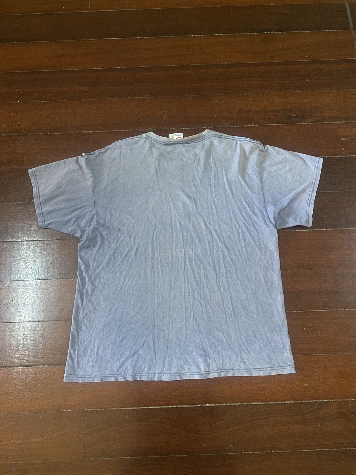 Nike Vintage Nike Big Logo box logo Oversized Tee Y2K USA faded Size US L / EU 52-54 / 3 - 8 Thumbnail