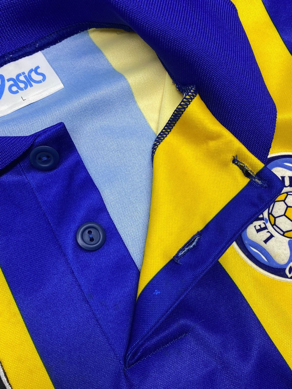 Asics × Vintage Vintage Leeds United 1994/95 Away Football Shirt Size US L / EU 52-54 / 3 - 16 Thumbnail