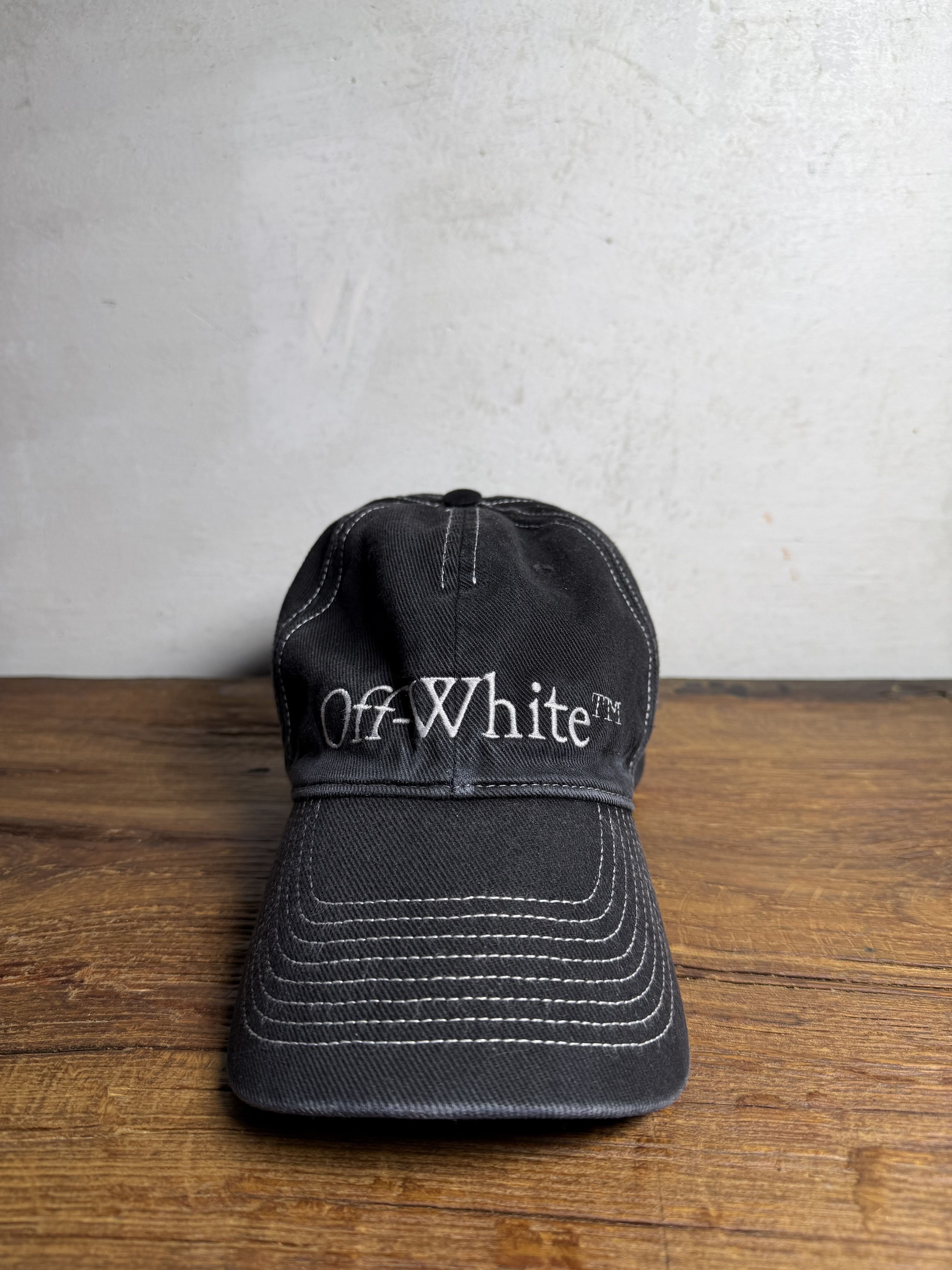 Off-White Off-White Logo-Embroidered Cotton-Gabardine Baseball Cap Size ONE SIZE - 3 Thumbnail