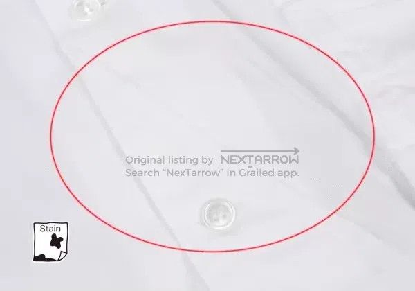 Comme des Garcons Comme des Garcons White vintage lace-trimmed shirt top Size S / US 4 / IT 40 - 7 Thumbnail