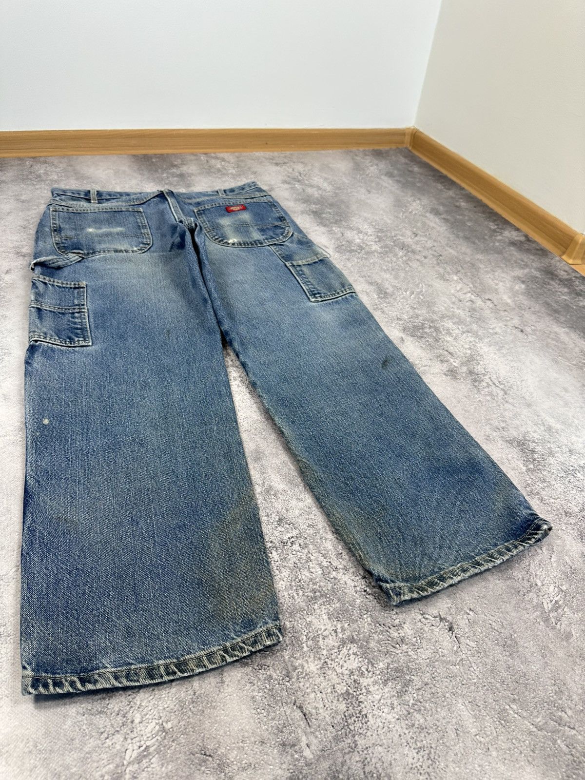 Dickies Vintage Dickies Double Knee Distressed USA Baggy Work Pants Size US 36 / EU 52 - 8 Thumbnail