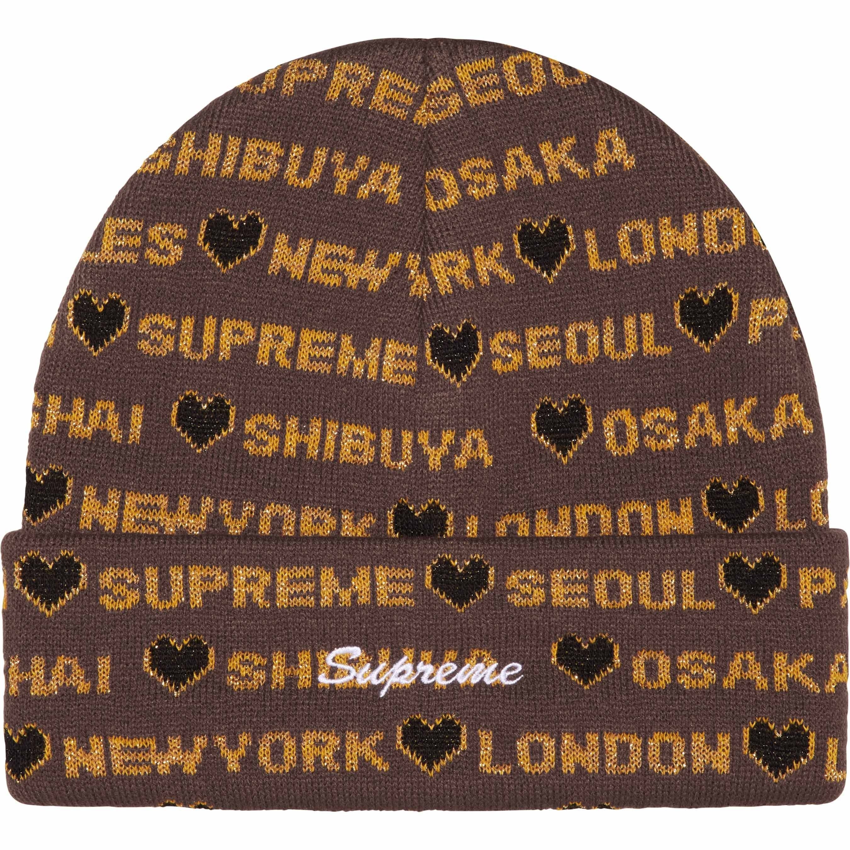 Supreme Supreme Hearts Beanie Size ONE SIZE - 1 Thumbnail