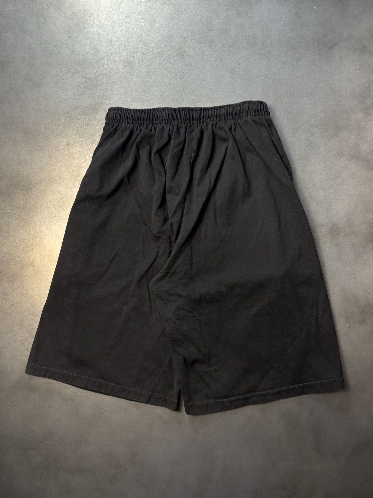 Actual Pain × Vintage 1990s Pain Shorts Vintage Drawstring Cotton Black Summer Med Size US 30 / EU 46 - 10 Thumbnail