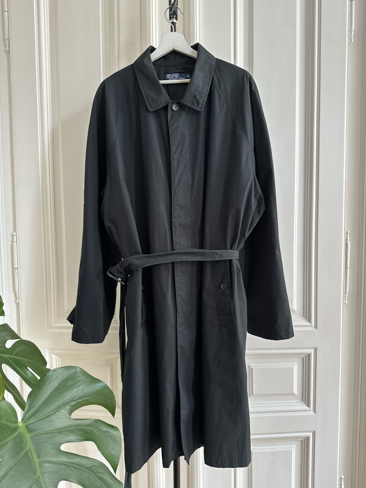 Polo Ralph Lauren Polo Ralph Lauren Vintage 90s Rare Mens Long Trench Coat Size US XL / EU 56 / 4 - 9 Thumbnail