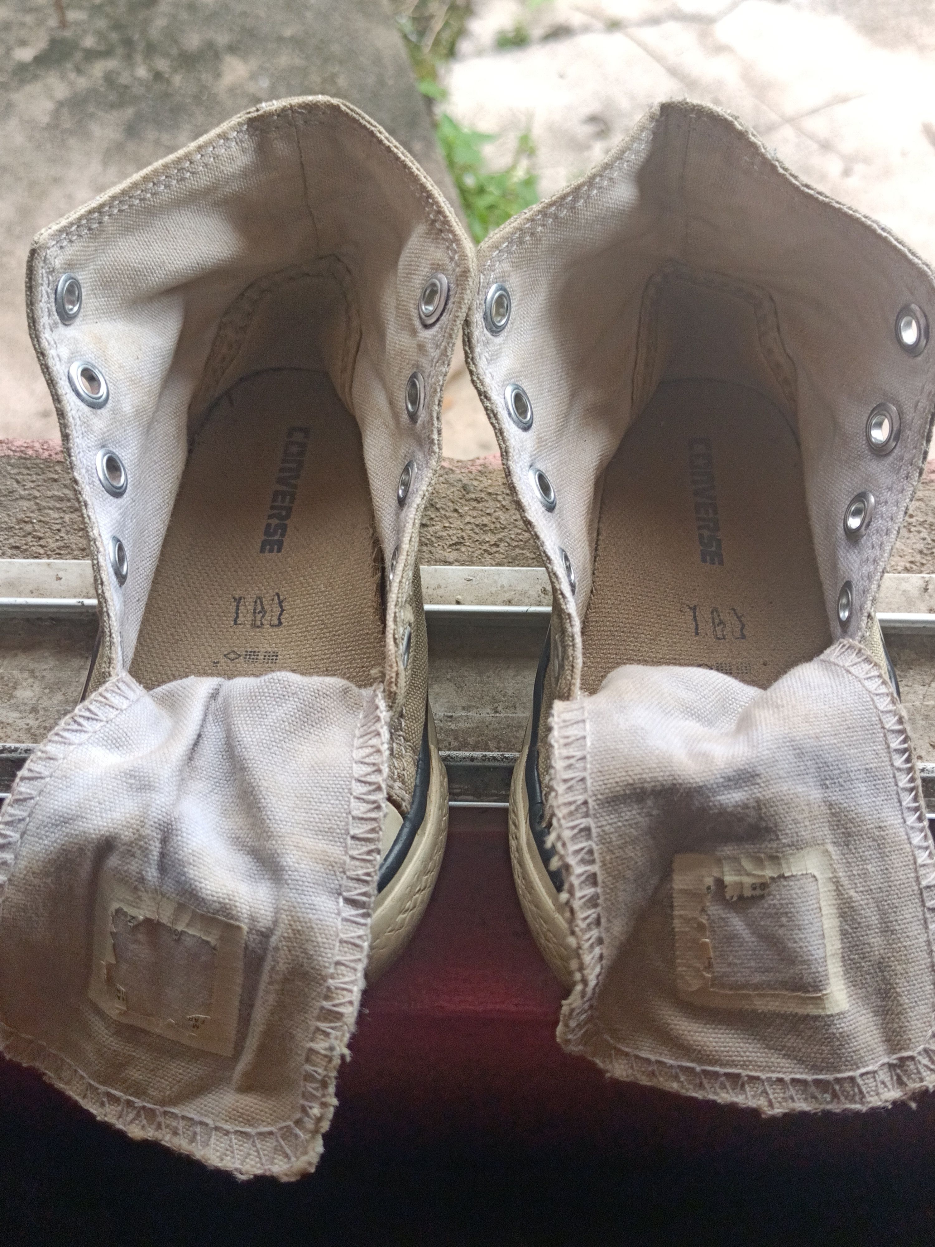Vintage Light Grey Toddler H.Top Convers AllStar 2/3 Years Boys Girl Size US 7 / EU 40 - 3 Thumbnail