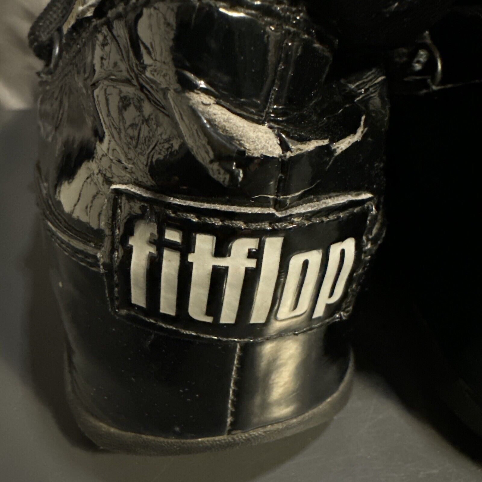 Other Fitflop Women’s 8 Black Leather Pilar Platform Chunky Boots Size US 8 / IT 38 - 2 Thumbnail