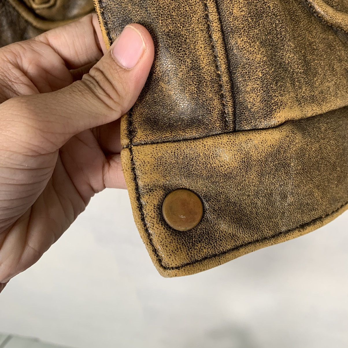 Japanese Brand Japanese Brand Motorcycle Riding Leather Jacket Size US M / EU 48-50 / 2 - 14 Thumbnail