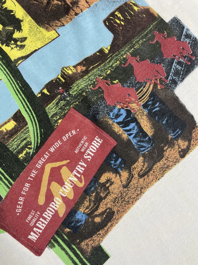 Marlboro Vintage Marlboro tag fruit of the loom Size US XL / EU 56 / 4 - 8 Thumbnail