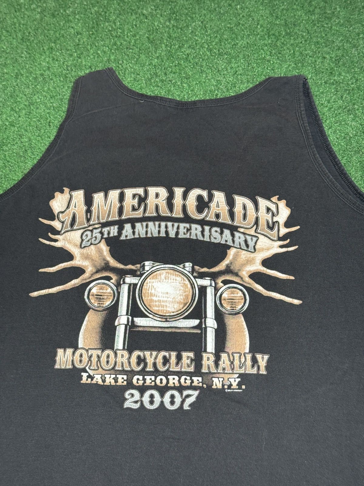 Harley Davidson Americade Lake George NY Biker Rally Moose Tank Top XL Size US XL / EU 56 / 4 - 4 Thumbnail