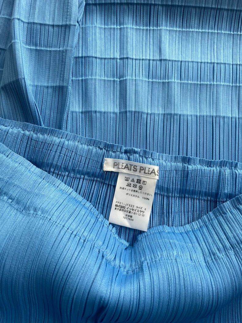 Issey Miyake Issey Miyake size:3 Blue pleated pants Size 42" / US 20 - 6 Thumbnail