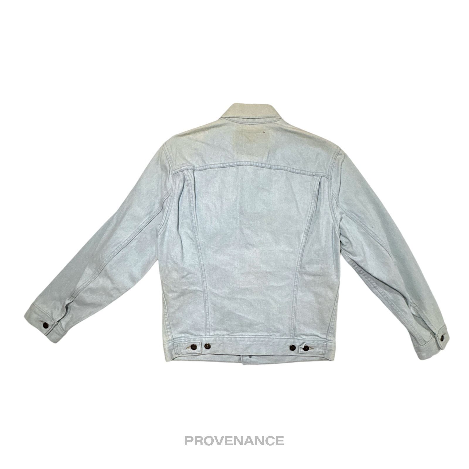 Levi's 🔴 LEVIS Denim Jacket - Light Blue 38 NOS Tags Size US M / EU 48-50 / 2 - 2 Thumbnail