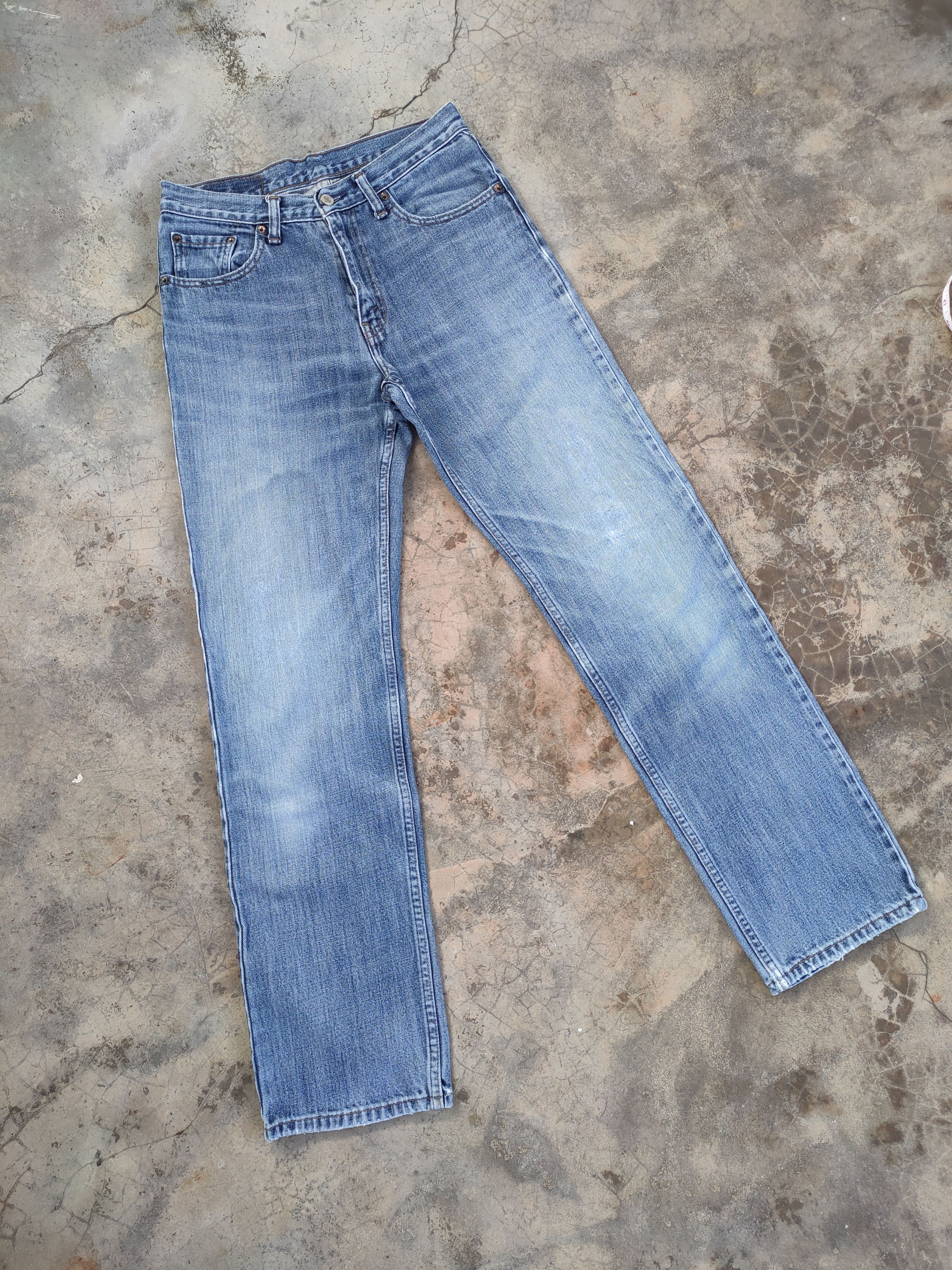 Levi's W30 VINTAGE LEVI'S 533 FADED RIPPED DENIM JEAN PANTS Size US 30 / EU 46 - 2 Thumbnail