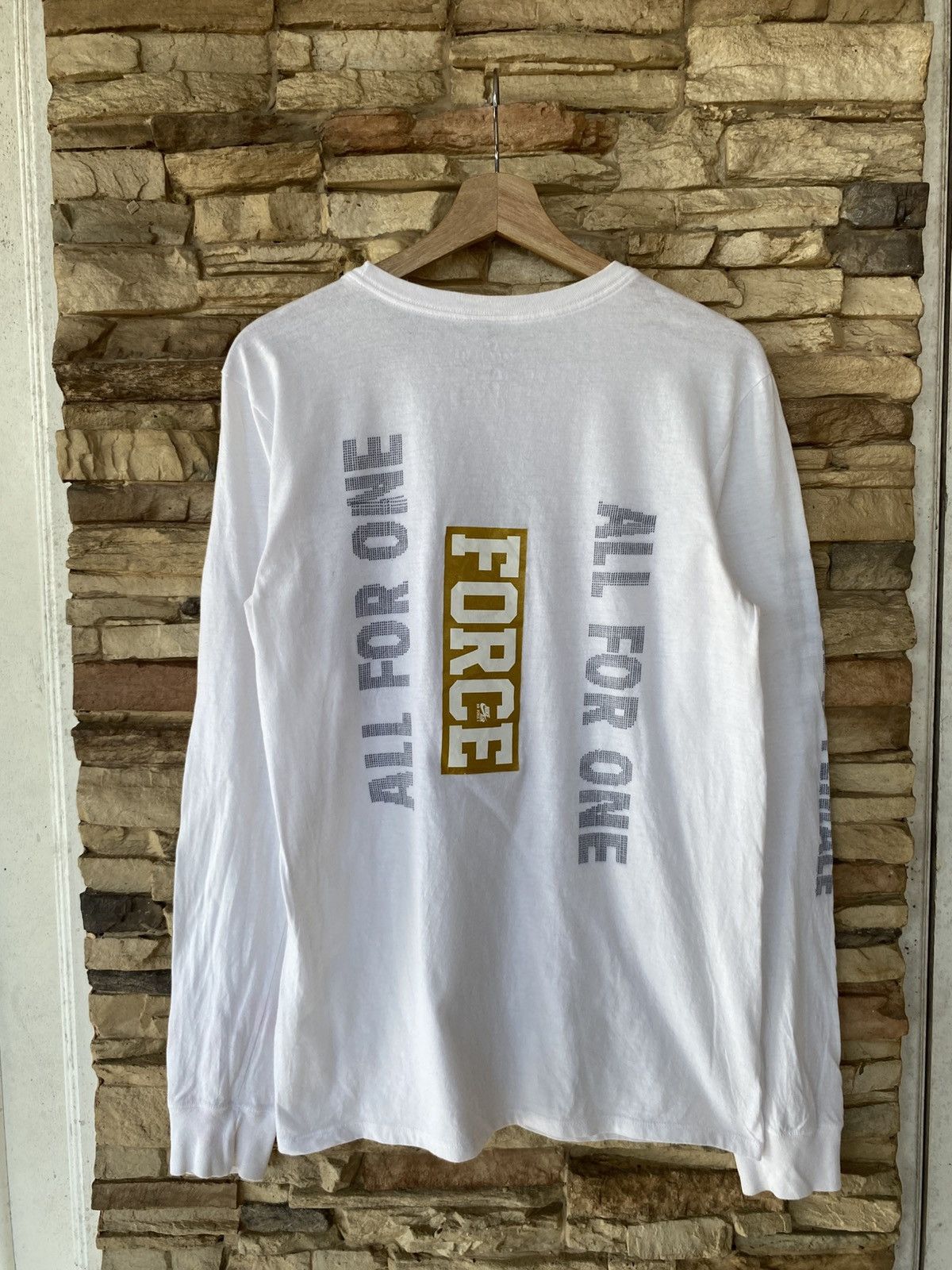 Nike Nike Air Force Backhit Long Sleeve Tees Size US S / EU 44-46 / 1 - 1 Thumbnail