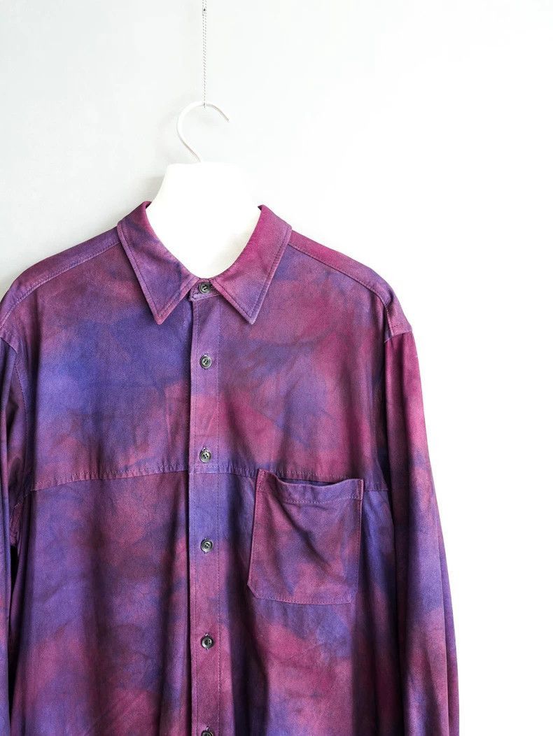 Yohji Yamamoto Yohji Yamamoto Unique Leather Shirt by Yohji Yamamoto Size US M / EU 48-50 / 2 - 4 Thumbnail