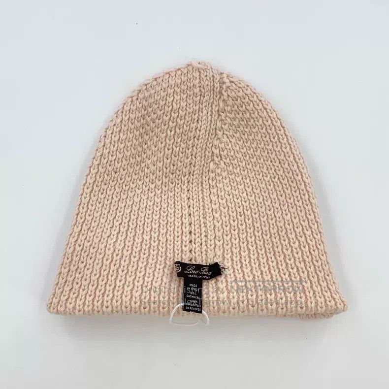 Loro Piana Loro Piana Beige cashmere knitted beanie, head circumferen Size ONE SIZE - 3 Thumbnail