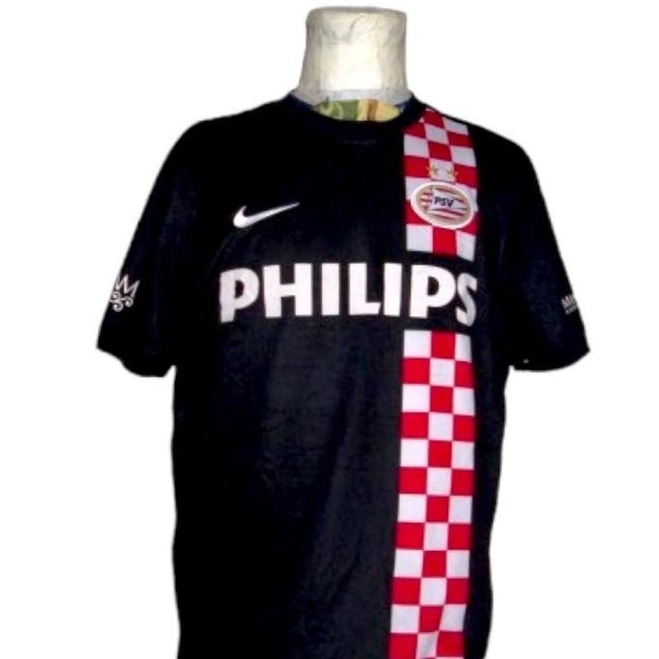 Nike Psv Eindhoven Netherlands 2009 2010 Away Shirt Jersey Size US L / EU 52-54 / 3 - 1 Thumbnail
